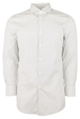 Hugo Boss Men's Mark Sharp Fit Easy Iron Long Sleeve Shirt 17.5 (34-35) Dark Blue